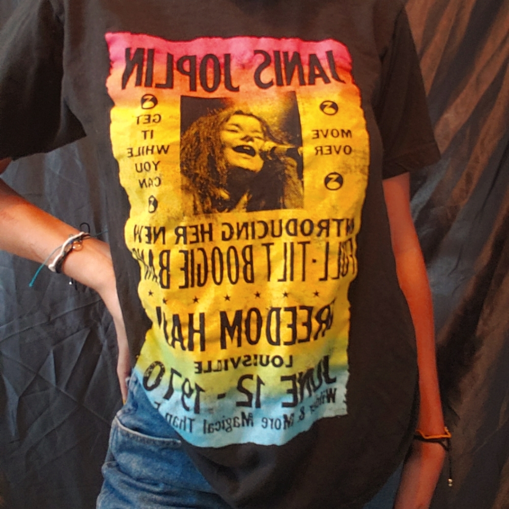 Janis Joplin 1970 tee